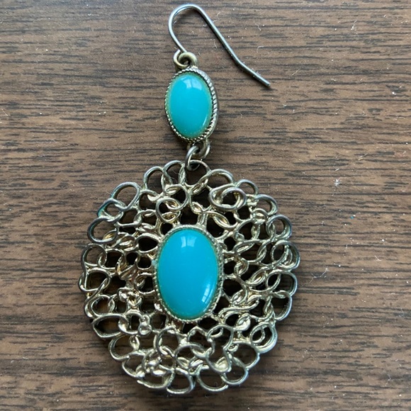 Dangle boho earrings - Picture 2 of 4